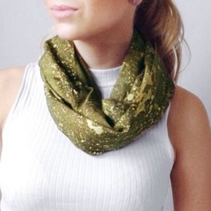 NWT Argaman & Defiance Silk Infinity Scarf